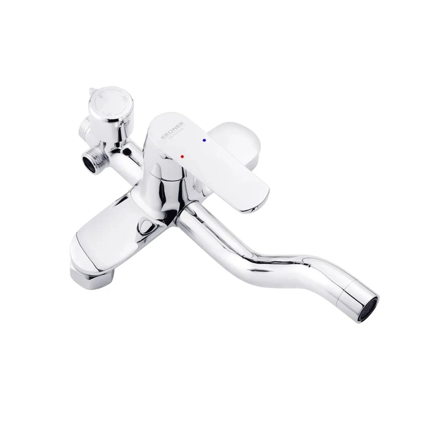 Душовий гарнітур Kroner Armada-C064K + змішувач Hagen-C010 (CVS30211) - зображення 5