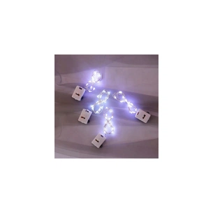 Гірлянда Voltronic White 20LED, 1 режим, 3 м., прозора, 3*АА, (Garl-20LED-3m-W) зображення 1