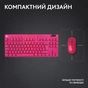 Клавіатура Logitech G PRO X TKL Lightspeed Tactile USB UA Magenta (920-012159) - зменшене зображення 8