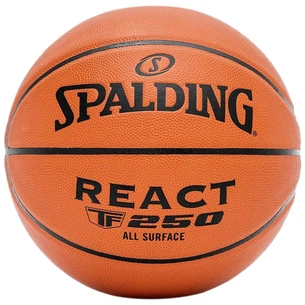 М'яч баскетбольний Spalding React TF-250 помаранчевий Уні 7 76801Z (689344403823) зображення 1