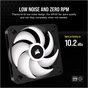 Кулер до корпусу Corsair iCUE AR120 Digital RGB 120mm PWM Fan Triple Pack Black (CO-9050167-WW) - зменшене зображення 10