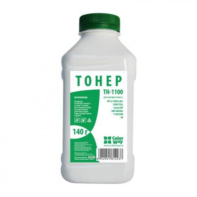 Тонер ColorWay HP LJ1100/5L(C4092/3906)/CanonEP22 (TH-1100) - зображення 1