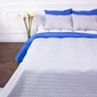 Покривало MirSon набір Dream Line №7112 Blue perfection 150х210 + наволочка 50х70 (2200005623954) - зменшене зображення 8