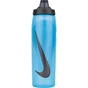 Пляшка для води Nike Refuel Bottle Locking Lid 32 OZ синій, чорний 946 мл N.100.7670.420.32 (887791745019) - зменшене зображення 1