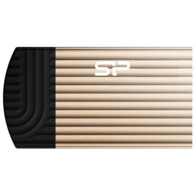 USB флеш накопичувач Silicon Power 64GB T20 Champagne USB 2.0 (SP064GBUF2T20V1C) - зображення 1