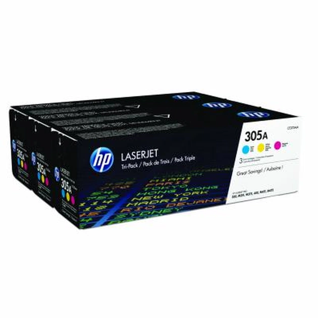 Картридж HP CLJ 305A CYM M351/M451/M375/M475 (CE411A, CE412A, CE413A) (CF370AM) - изображение 1