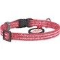 Нашийник для тварин WAUDOG Re-cotton з QR паспортом для котів та дрібних порід собак XS червоний (16403) - зменшене зображення 2