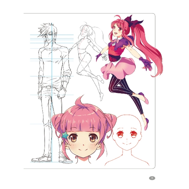 Книга Як малювати аніме. Вчимося малювати оригінальних персонажів за простими шаблонами - К. Гарт BookChef (9786175480403) - picture 6