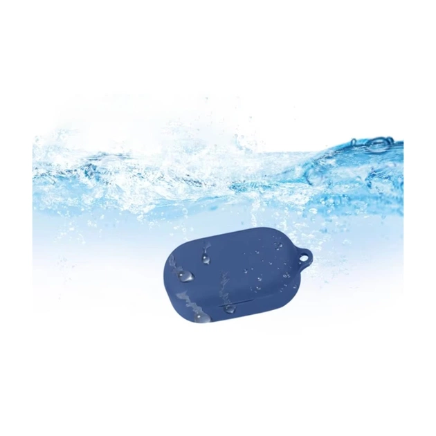 Чохол для навушників BeCover Silicon для OPPO Enco Buds 2 Pro Deep Blue (713224) - зображення 4