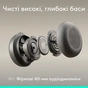 Навушники Logitech Zone Wired 2 for Business USB Graphite (981-001615) - зменшене зображення 4