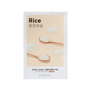 Маска для обличчя Missha Airy Fit Rice Sheet Mask 19 г (8809747963805) зображення 1