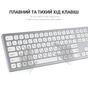 Клавіатура OfficePro SK1550 Wireless White (SK1550W) - зменшене зображення 8