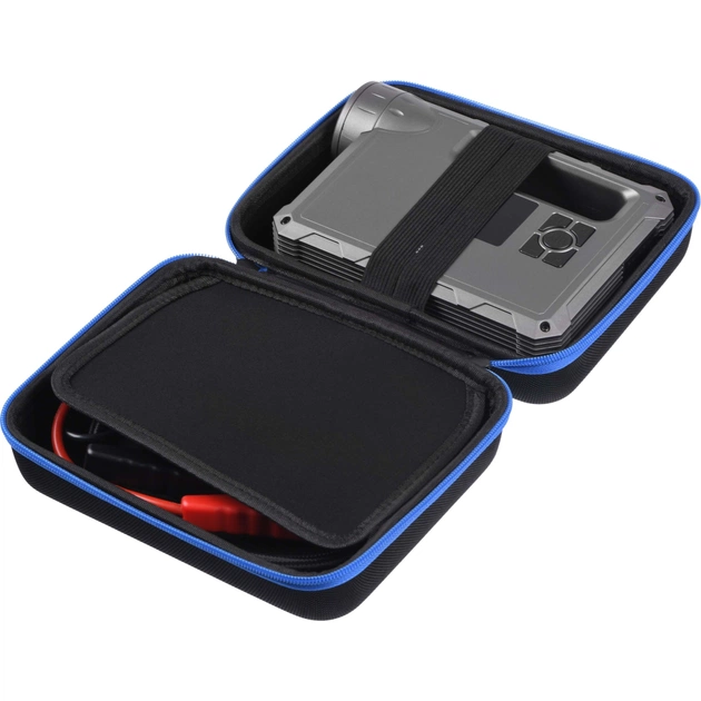 Пуско зарядний пристрій 2E Pitman з автомобільним компресором та ліхтарем, 10000 mAh/37Wh, 400 А, 1xUSB/2.4 A (2E-CJSPBPL-BK) - изображение 11