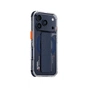 Чохол до мобільного телефона Skinarma Haxa Magnetic Charging + Grip Stand iPhone 17 Pro Blue (8886461249392) - зменшене зображення 3