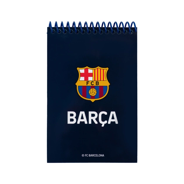 Блокнот Kite на спіралі FC Barcelona А6, 48 аркушів, нелінований (BC25-196) - изображение 1