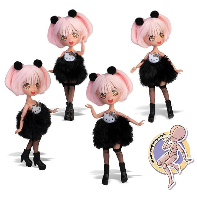Лялька 4SF Manga Dolls серії Hello Kitty – Золота Діва (HKTF0200) - picture 6