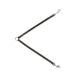 Повідець для собак Collar спарка Ш 14 мм Д 40 см чорний (00431) зображення 1