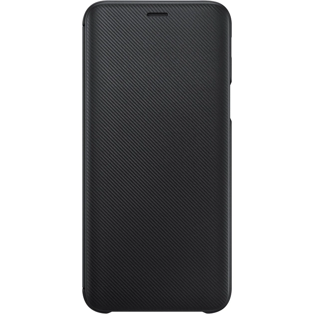 Чохол-книжка Samsung Wallet Cover для Samsung Galaxy J6 SM-J600 Black (EF-WJ600CBEGRU) - зображення 1