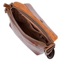 Сумка Grande Pelle Шкіряна чоловіча через плече Коричнева (11567) - зменшене зображення 6