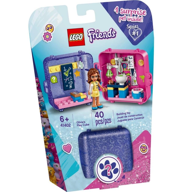 Конструктор LEGO Friends Ігровий куб Олівії 40 деталей (41402) - зображення 1