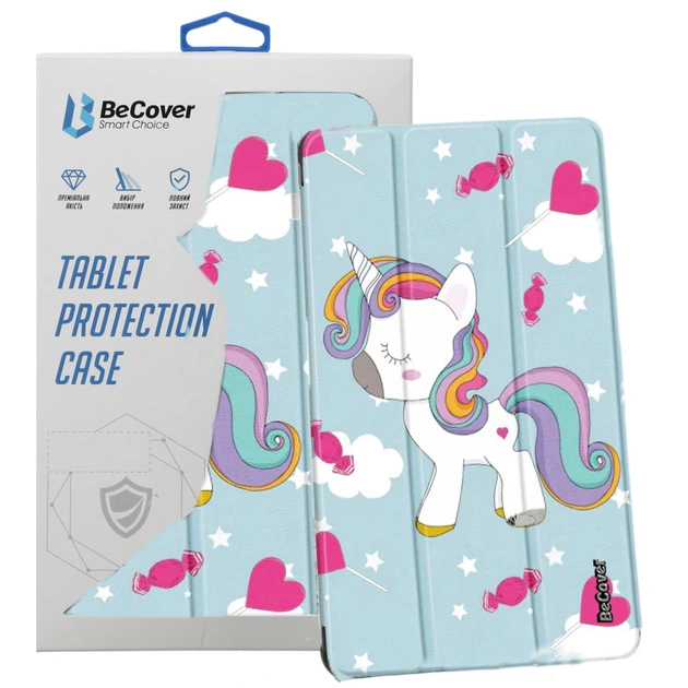 Чохол до планшета BeCover Smart Case Lenovo Tab M10 TB-328F (3rd Gen) 10.1" Unicorn (708300) - изображение 1