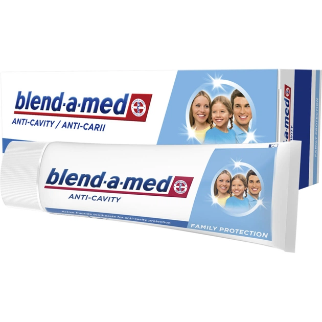 Зубна паста Blend-a-med Анти-карієс Захист для всієї родини 75 мл (8006540324356) - зображення 1