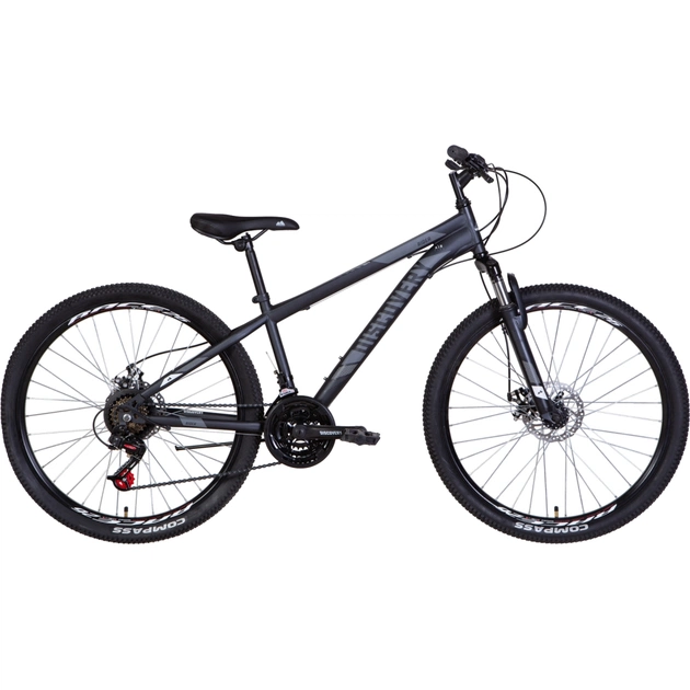 Велосипед Discovery 26" Rider AM DD рама-13" 2022 Graphite (OPS-DIS-26-522) - зображення 1