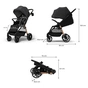 Коляска Kinderkraft Grande 2 Black (KSGRAN02BLK0000) (5902533929580) - зменшене зображення 5
