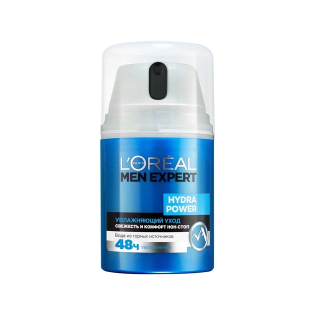 Крем для обличчя L'Oreal Paris Men Expert Hydra Power із освіжаючим ефектом 50 мл (3600523062751) - зображення 1