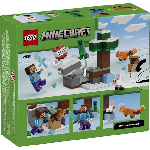 Конструктор LEGO Minecraft Пригоди Стіва в тайзі (21583) - зображення 8