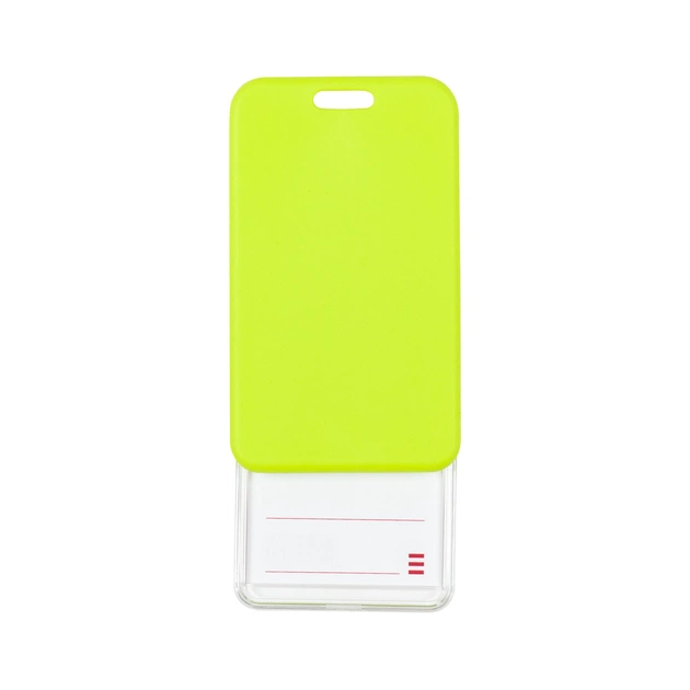 Бейдж Axent чохол SoftTouch матовий, 54х85мм ,салатовий (4550V-09-A) - picture 3