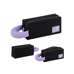 Пенал Kite 2703-4 чорно-фіолетовий (K25-2703-4) зображення 1