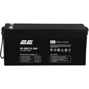 Батарея до ДБЖ 2E 2E-GDC12-200 12V 200Ah (2E-GDC12-200) зображення 1