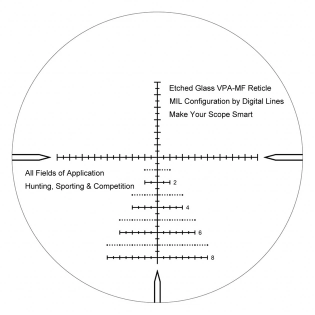 Оптичний приціл Vector Optics Marksman 6-24x50 (30mm) FFP (SCFF-26) - зображення 8