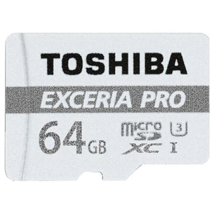 Карта пам'яті Toshiba 64GB microSDXC class 10 USH-I U3 (THN-M401S0640E2) зображення 1