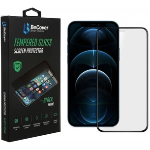 Скло захисне BeCover Apple iPhone 13 Mini Black (706665) зображення 1