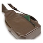 Сумка Vintage Шкіряна через плече Коричнева (14390) - зменшене зображення 7