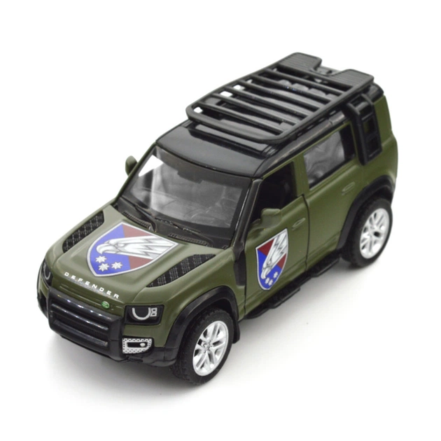 Машина TechnoDrive Автомодель серії Шеврони Героїв - Land Rover Defender 110 - 25 ОПДБр (250289M) - picture 1