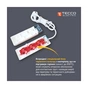 Мережевий подовжувач TECCO 3м 2 поста white (8681277841118) - зменшене зображення 4