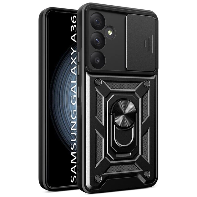 Чохол до мобільного телефона BeCover Military Samsung Galaxy A36 SM-A366 Black (712863) - зображення 1