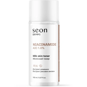 Тоник для лица Seon Niacinamide AIC 1.0% Milk Skin Toner 150 мл (4823122904300) изображение 1