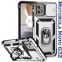 Чохол до мобільного телефона BeCover Military Motorola Moto G32 Silver (708181) - зменшене зображення 1