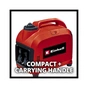 Генератор Einhell інверторний TC-IG 2000, 230В (1 фаза), 1.8/2kW, ручний старт, 21.6кг (4152590) - зменшене зображення 2