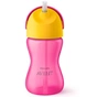 Поїльник-непроливайка Philips AVENT з трубочкою 300 мл 12 міс+, рожевий (SCF798/02) - зменшене зображення 2