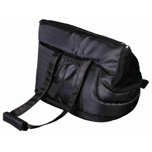 Переноска для тварин Trixie Riva Carrier 26х30x45 см до 7 кг (чорна) (4011905362113) изображение 1