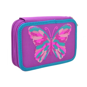 Пенал Yes Butterfly твердий подвійний (532214) зображення 1