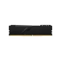 Модуль пам'яті для комп'ютера DDR4 128GB (4x32GB) 3200 MHz Fury Beast Black Kingston Fury (ex.HyperX) (KF432C16BBK4/128) - зменшене зображення 3