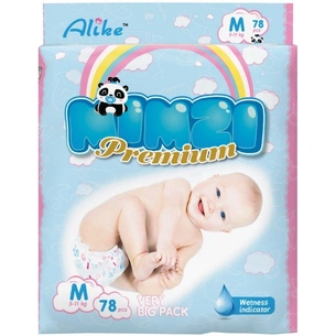 Підгузки Mimzi M 5-11 кг 78 шт. (MDM78) (4820209800104) зображення 1