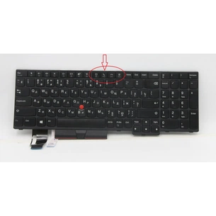 Клавіатура ноутбука Lenovo ThinkPad T15 Gen1/Gen2 черн с черн ТП UA (A46203) зображення 1