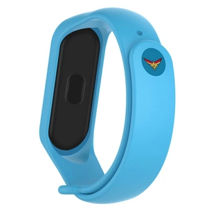 Ремінець до фітнес браслета Armorstandart Superhero Edition for Xiaomi Mi Band 4/3 Captain Marvel Blue (ARM55072) зображення 1